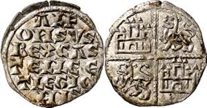 Alfonso X (1252-1284). ¿Burgos?. Dinero de ... 