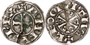 Alfonso VI (1073-1109). León. Dinero. (M.M. ... 