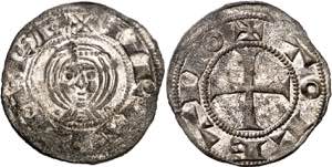Urraca (1109-1126). Toledo. Dinero. (M.M. ... 