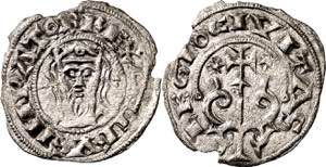 Alfonso VII (1126-1157). León. Dinero. ... 