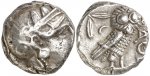 (353-294 a.C.). Ática. Atenas. Tetradracma. ... 