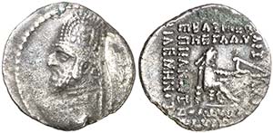 Imperio Parto. Orodes I (80-77 a.C.). ... 