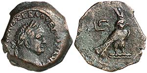 (70-71 d.C.). Vespasiano. Alejandría. ... 