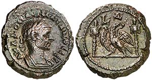 (272-273 d.C.). Aureliano. Alejandría. ... 