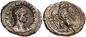 (273-274 d.C.). Aureliano. Alejandría. ... 