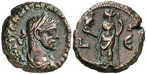 (288-289 d.C.). Diocleciano. Alejandría. ... 