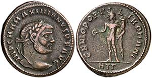 (296-297 d.C.). Maximiano Hércules. ... 
