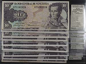 1980 y 1981. Venezuela. Banco Central. ABNC ... 
