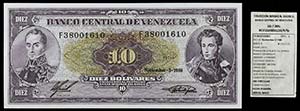 1988. Venezuela. Banco Central. 10 ... 