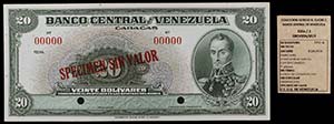 s/d (1941 y 1959). Venezuela. Banco Central. ... 