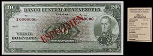 s/d (1960 y 1966). Venezuela. Banco Central. ... 