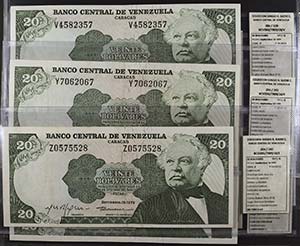 1974, 1977 y 1979. Venezuela. Banco Central. ... 