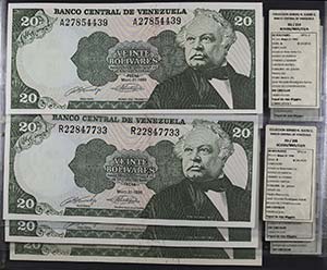 1987 y 1990. Venezuela. Banco Central. ABNC. ... 