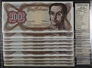 1978. Venezuela. Banco Central. BDDK. 100 ... 