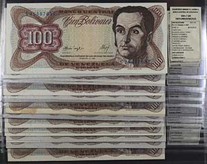 1987. Venezuela. Banco Central. BDDK. 100 ... 