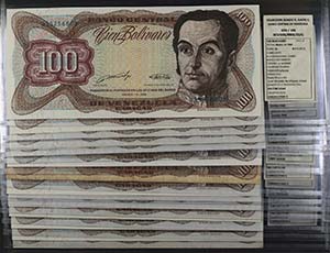 1989. Venezuela. Banco Central. BDDK. 100 ... 