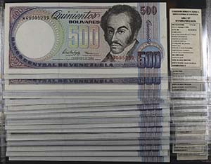 1998. Venezuela. Banco Central. DCRI. 500 ... 