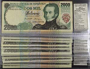 1995, 1997 y 1998.  Venezuela. Banco ... 