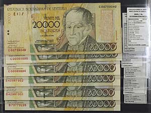 2002. Venezuela. Banco Central. CdMV. 20000 ... 