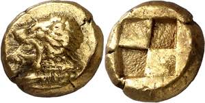 (550-500 a.C.). Jonia. Eritras. Hekté. (S. ... 