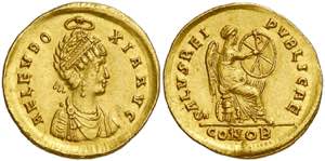 (402-403 d.C.). Aelia. Constantinopla. ... 
