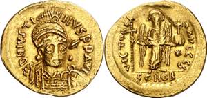 Justino I (518-527 d.C.). Constantinopla. ... 