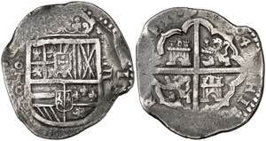 (16)04. Felipe III. Toledo. C. 4 reales. ... 