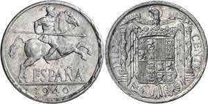 1940. Franco. 10 céntimos. (AC. 5). PLUS. ... 