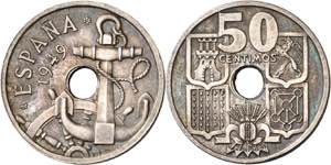 1949*1951. Franco. 50 céntimos. (AC. 20). ... 