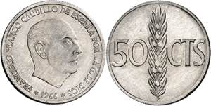 1966*1968. Franco. 50 céntimos. (AC. 32). ... 