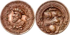 Medallas extranjeras - Portugal. 1898. Vasco ... 