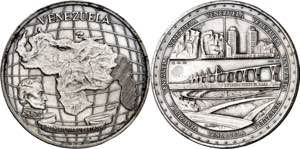 Medallas extranjeras - Venezuela. s/d. ... 