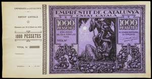Banco de España - 1925. Emprèstit de ... 
