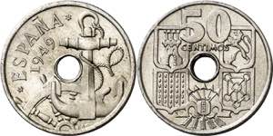 1949*E-51. Franco. 50 céntimos. (AC. 151). ... 