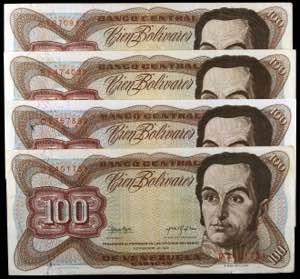 World paper money - Venezuela. 1972. Banco ... 