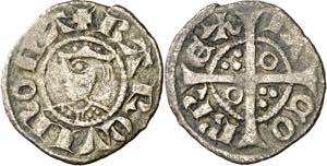 Jaume II (1291-1327). Barcelona. Òbol. ... 