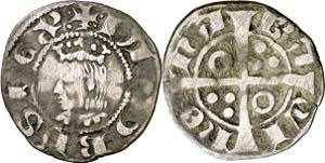Jaume II (1291-1327). Barcelona. Diner. ... 