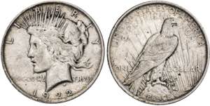Estados Unidos. 1922. Filadelfia. 1 dólar. ... 