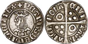 Pere III (1336-1387). Barcelona. Croat. ... 