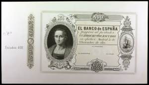 1871. 400 escudos. (Ed. B35p) (Ed. 251p) ... 