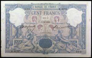 Francia. 1904. Banco de Francia. 100 ... 