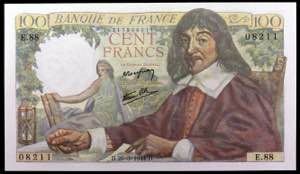 Francia. 1944. Banco de Francia. 100 ... 