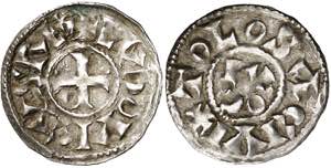 Francia. Luis III (879-882). Tolosa. Dinero. ... 