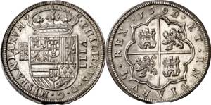 1591/0. Felipe II. Segovia. 8 reales. (AC. ... 