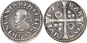 1626. Felipe IV. Barcelona. 1 croat. (AC. ... 