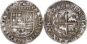 1649. Felipe IV. Potosí. . 8 reales. (AC. ... 