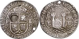 1652. Felipe IV. Potosí. E. 8 reales. (AC. ... 