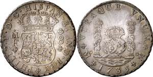1735. Felipe V. México. FM. 8 reales. (AC. ... 