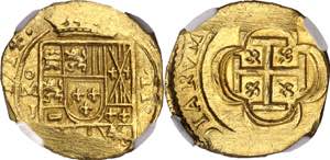 1714. Felipe V. México. J. 2 escudos. (AC. ... 