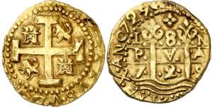 1729. Felipe V. Lima. N. 8 escudos. (AC. ... 